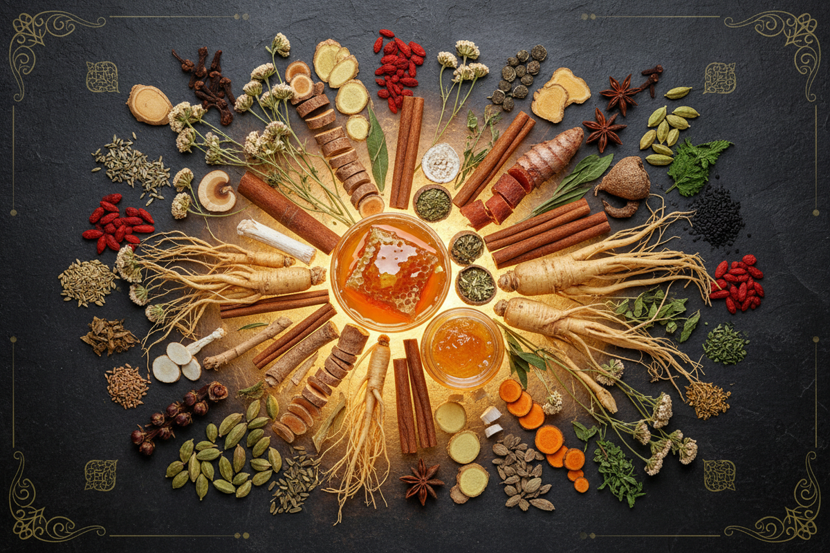 45 Premium Herbal Ingredients